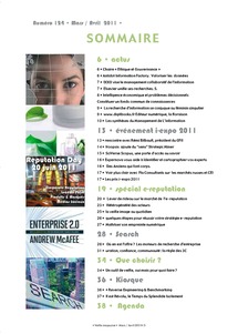 Au sommaire de Veille Magazine N° 124 Mars / Avril 2011