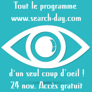 Téléchargez la synthese du programme pour optimiser votre participation à Search-Day