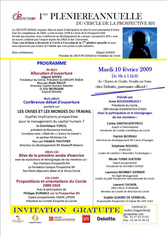 Invitation gratuite