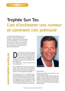 Invitation Remise Trophée Sun Tzu