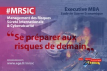 Nouvelle formation Management des Risques, Sûreté Internationale et Cyber sécurité à l’Ecole de Guerre Economique 