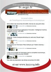 retrouvez les videos ICC2009 retrouvez les videos ICC2009