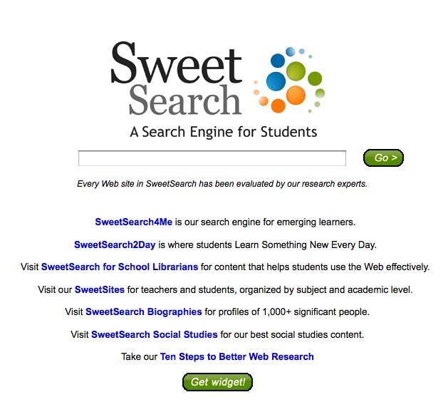 Sweet Search : un moteur de recherche mais pas que...