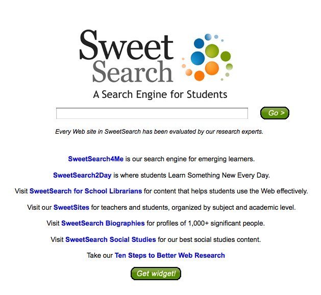 Sweet Search : un moteur de recherche mais pas que... Sweet Search : un moteur de recherche mais pas que...