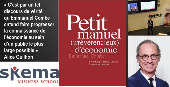 Parution de l'ouvrage : « Petit Manuel (irrévérencieux) d'économie » Emmanuel Combe