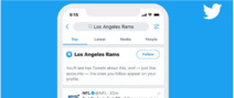 Twitter permet de suivre des thématiques, en plus des profils