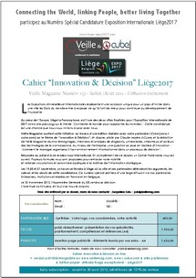 Forum Scientifique Liege Expo Internationale - 19, 20, 21 septembre 2012