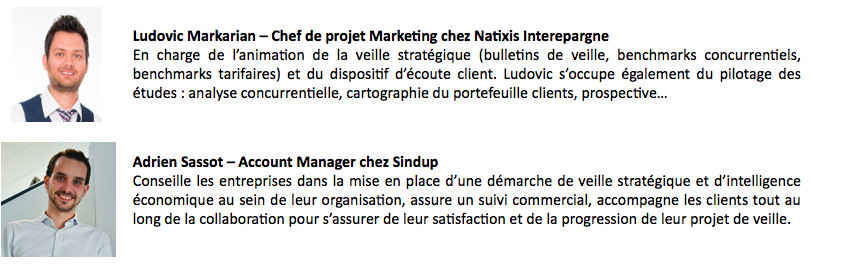 Mini-webinar : La veille concurrentielle et marché, retour d’expérience avec Natixis – Groupe BPCE Mini-webinar : La veille concurrentielle et marché, retour d’expérience avec Natixis – Groupe BPCE