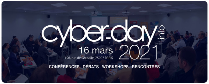 #Cyberdayinfo 16 MARS 2021. L'innovation cyber au sens propre. Evenement hybride (Digital et présentiel)
