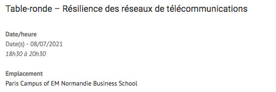 Où et Quand