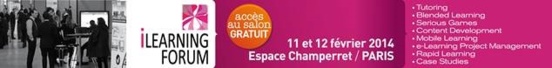 iLearning Forum Paris 2014 : Le rendez-vous incontournable des professionnels du e-learning en France et en Europe iLearning Forum Paris 2014 : Le rendez-vous incontournable des professionnels du e-learning en France et en Europe