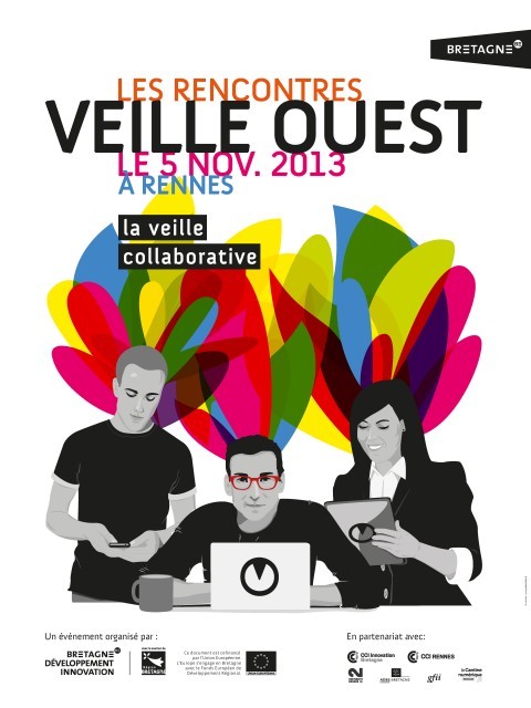 Mardi 5 novembre à Rennes, La veille collaborative au programme des Rencontres Veille Oues