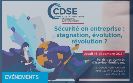 16 dec. Colloque annuel des directeurs de la sécurité et de la sureté