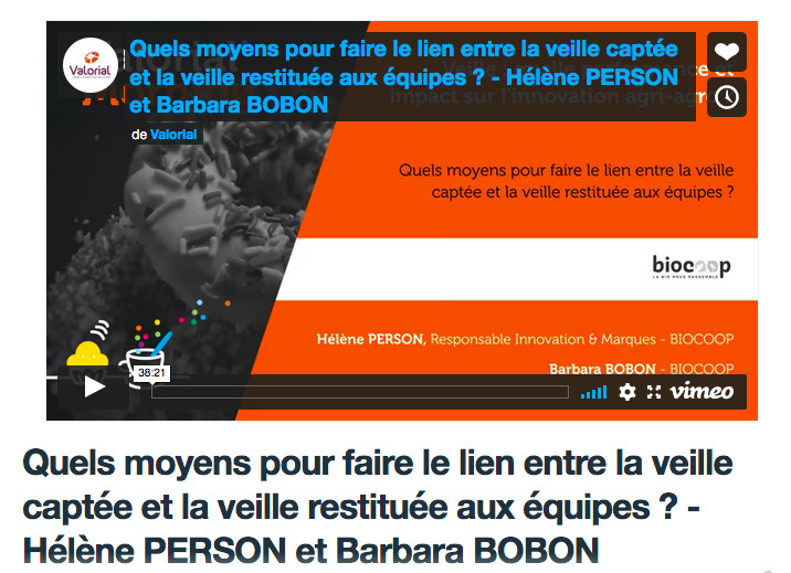 Visionner la video Visionner la video