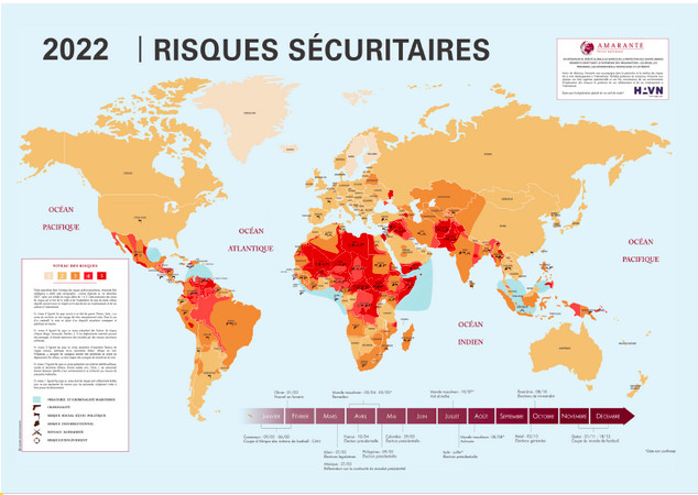 Carte des risques Edition 222. Amarante