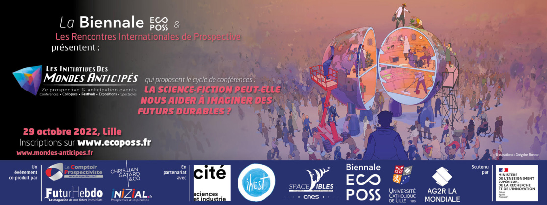 Agenda : Programmes des Mondes Anticipés pour la fin 2022