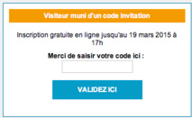Réservez votre badge Code IOPES Réservez votre badge Code IOPES