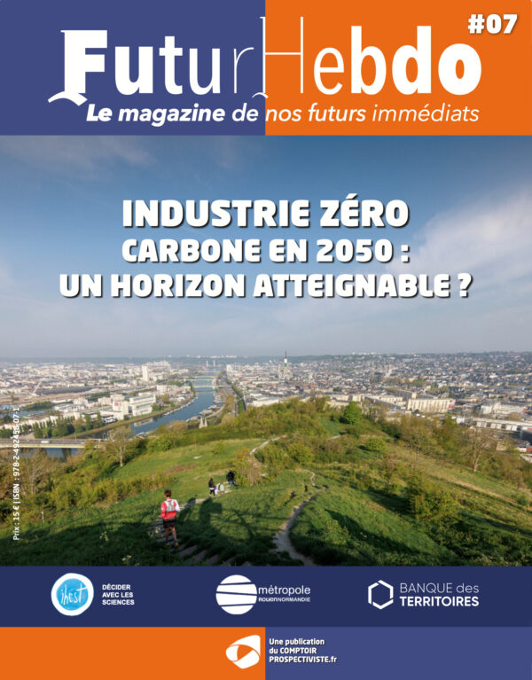 Prospective : FuturHebdo #07 « Industrie zéro carbone en 2050 : un horizon atteignable ? » | IHEST | Consulting et Publication