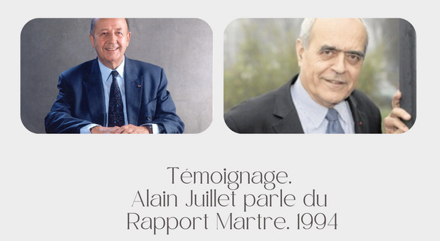 Entretien. Alain Juillet parle du Rapport Martre. 1994