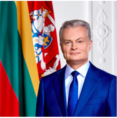 Gitanas Nausėda,  President of the Republic of Lithuania