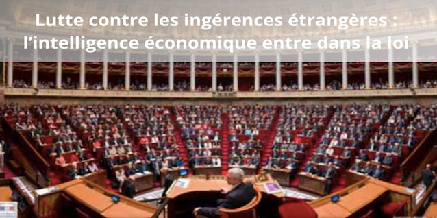 Loi sur la lutte contre les ingérences étrangères en France. Loi sur la lutte contre les ingérences étrangères en France.
