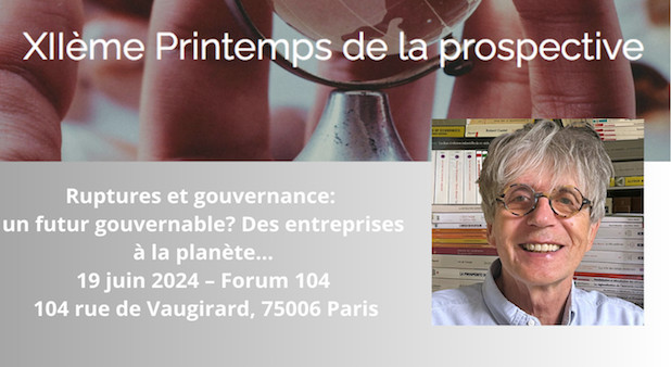 Ruptures et gouvernance: un futur gouvernable ? Inscription et Programme