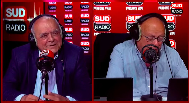 Interview d'Alain Juillet sur Sud Radio