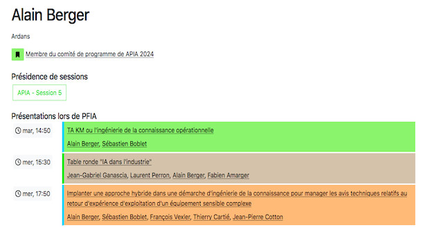 Voir le programme