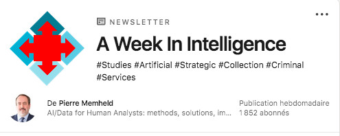 Rendez-vous sur "A week in Intelligence" Rendez-vous sur "A week in Intelligence"