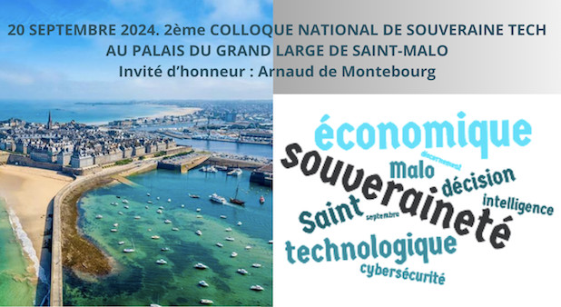 20 SEPTEMBRE 2024. 2ème COLLOQUE NATIONAL DE SOUVERAINE TECH. 