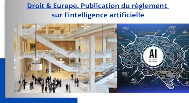 Publication du Règlement Publication du Règlement