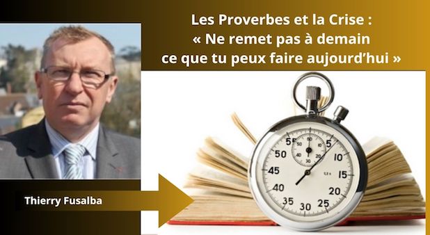 « Ne remet pas à demain ce que tu peux faire aujourd’hui » « Ne remet pas à demain ce que tu peux faire aujourd’hui »