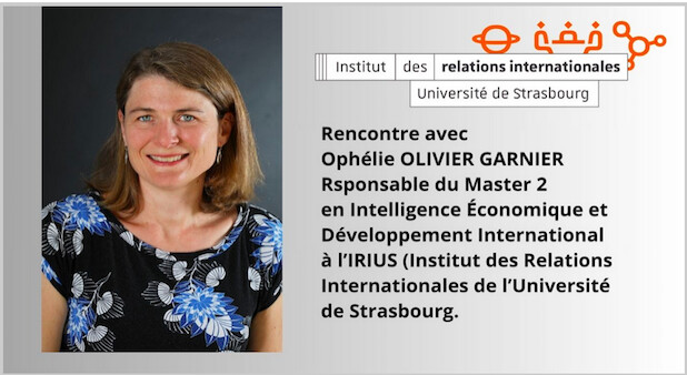 Ophélie Garnier, Université de Strasbourg Ophélie Garnier, Université de Strasbourg