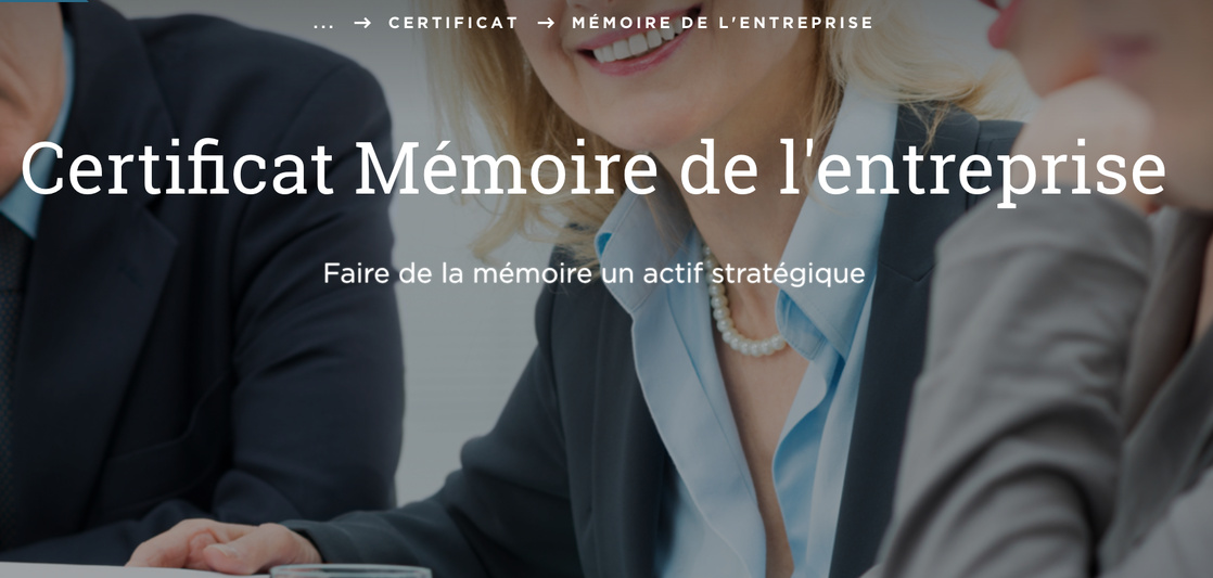 L'Observatoire B2V des Mémoires et l'Université Paris Dauphine - PSL lancent le Certificat Mémoire de l'entreprise : faire de la mémoire un actif stratégique