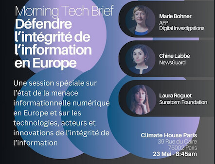 23 mai. Morning brief sur les nouvelles menaces informationnelles numériques. Sunstorm Foundation