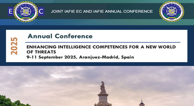 9 au 11 septembre 2025 - International Association for Intelligence Education (IAFIE) et de son European Chapter - Madrid