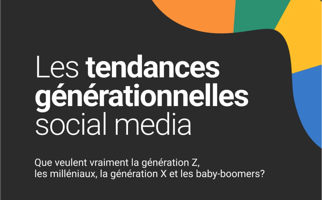 Tendances générationnelles Social Media. Etude Brandwatch Retail, Alimentation, Tourisme