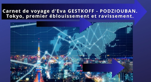 Carnet de voyage d'Eva GESTKOFF - PODZIOUBAN : Tokyo, premier éblouissement et ravissement.