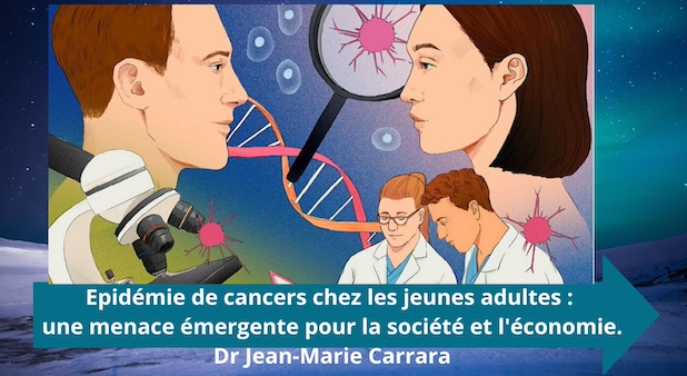 Epidémie de cancers chez les jeunes adultes : une menace émergente pour la société et l'économie. Pr Jean-Marie Carrara