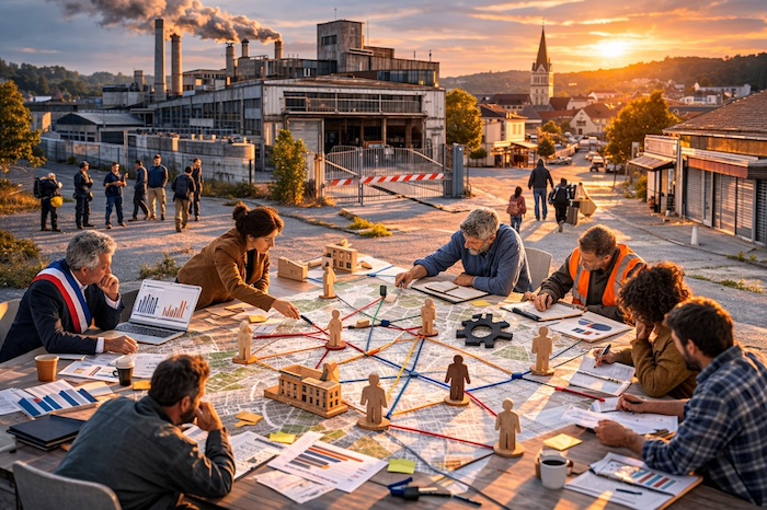 Désindustrialisation et parties prenantes territoriales : modéliser les interdépendances pour agir avec précision. Patrice Schoch