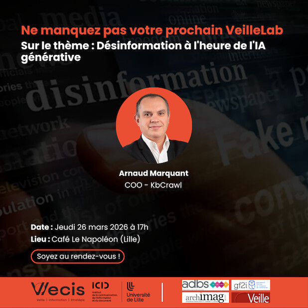 26 mars 2026. VeilleLab. La désinformation à l'heure de l'IA générative.