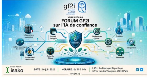 16 juin. Forum GF2I 2026. l'IA de confiance