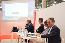 Au premier plan, Alain Berger