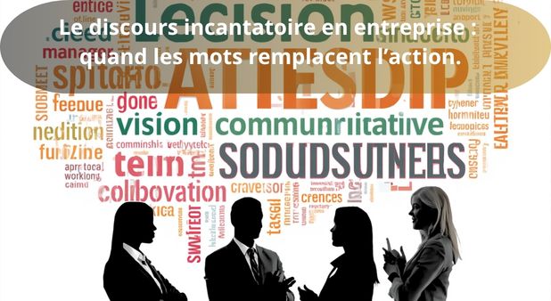 Le discours incantatoire en entreprise : quand les mots remplacent l’action. Jan-Cedric Hanssen