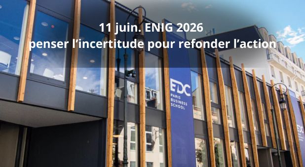 11 juin. ENIG 2026 : penser l’incertitude pour refonder l’action