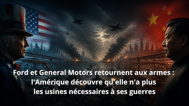 Ford et General Motors retournent aux armes : l'Amérique découvre qu'elle n'a plus les usines nécessaires à ses guerres