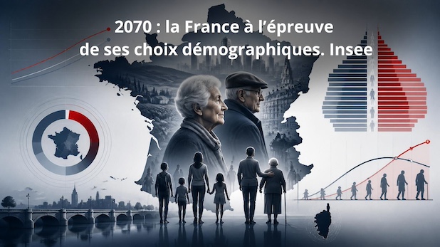 2070 : la France à l’épreuve de ses choix démographiques. Insee
