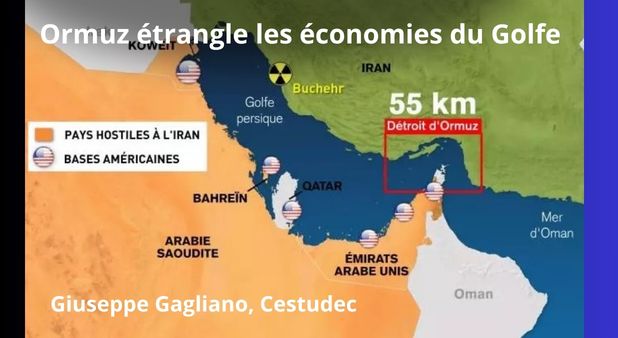 Ormuz étrangle les économies du Golfe