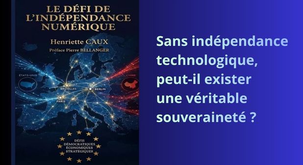 Henriette Caux explore les enjeux  de la souveraineté numérique dans son nouvel ouvrage : Le défi de l'indépendance dans l'interdépendance numérique