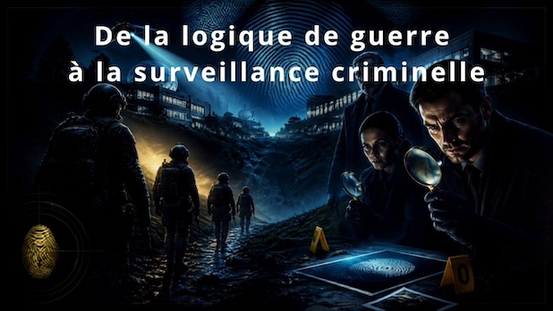De la logique de guerre à la surveillance criminelle